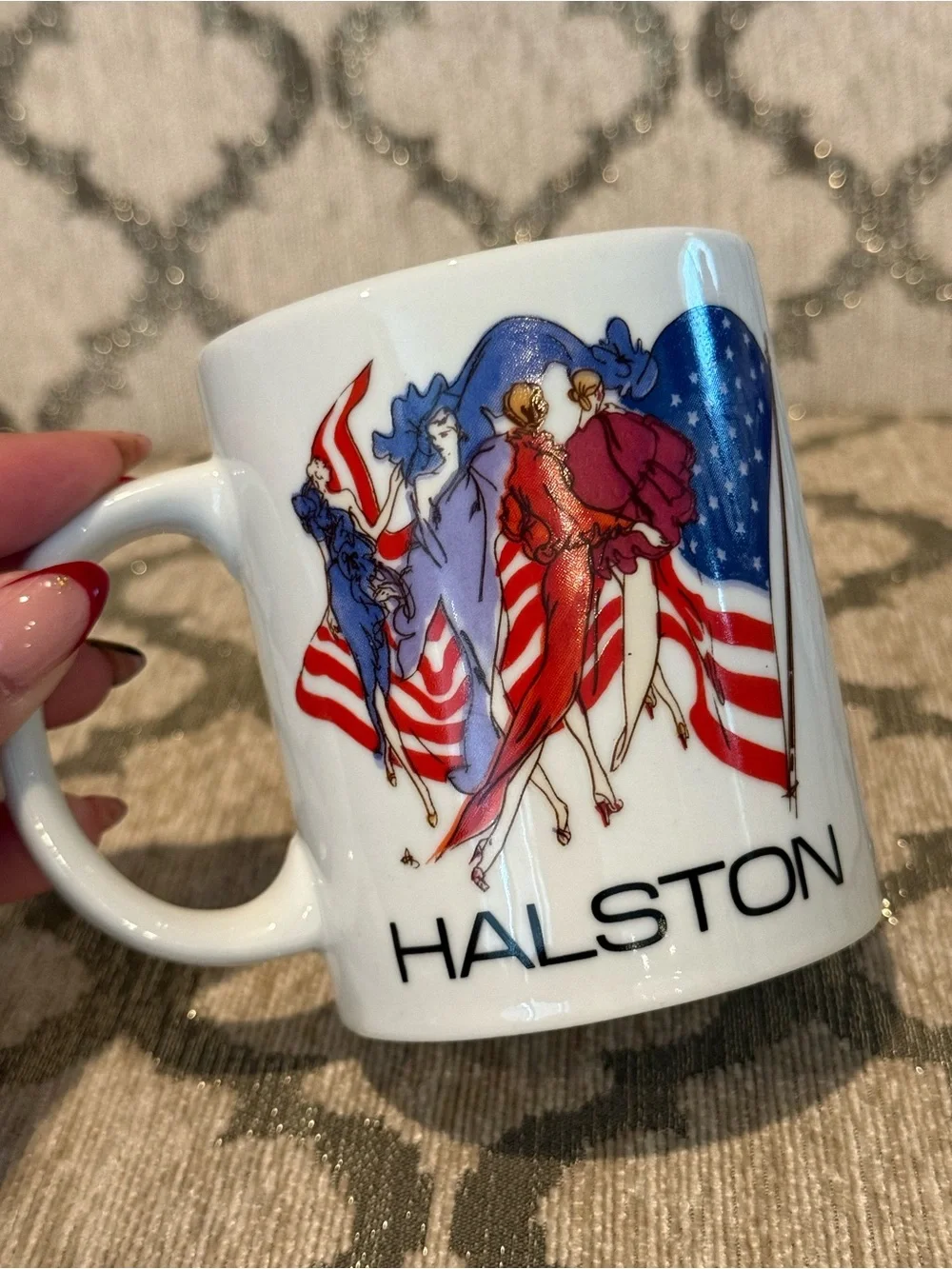 Vintage Halston Coffee Cup Set